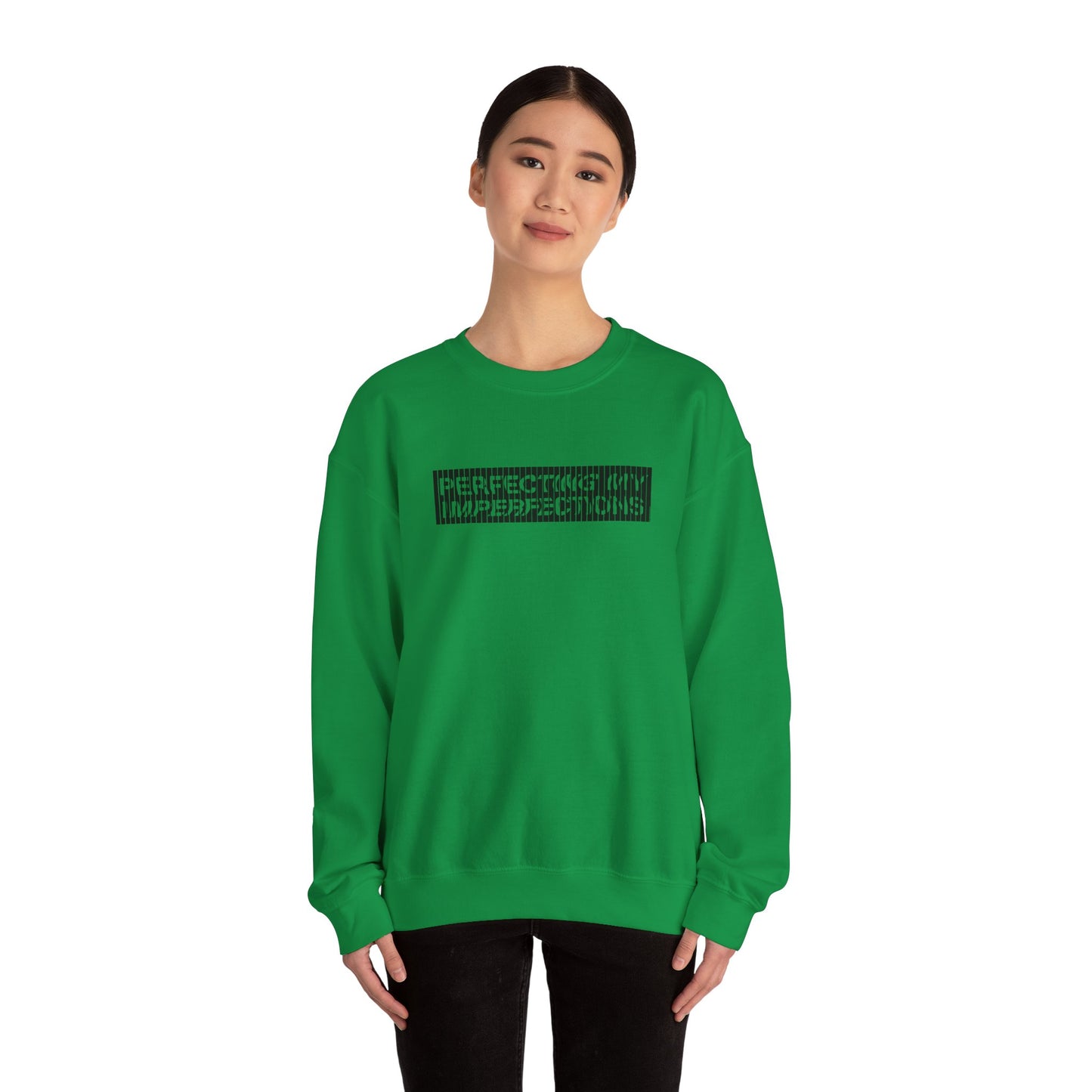 Perfecting My Imperfections Unisex Heavy Blend™ Crewneck Sweatshirt