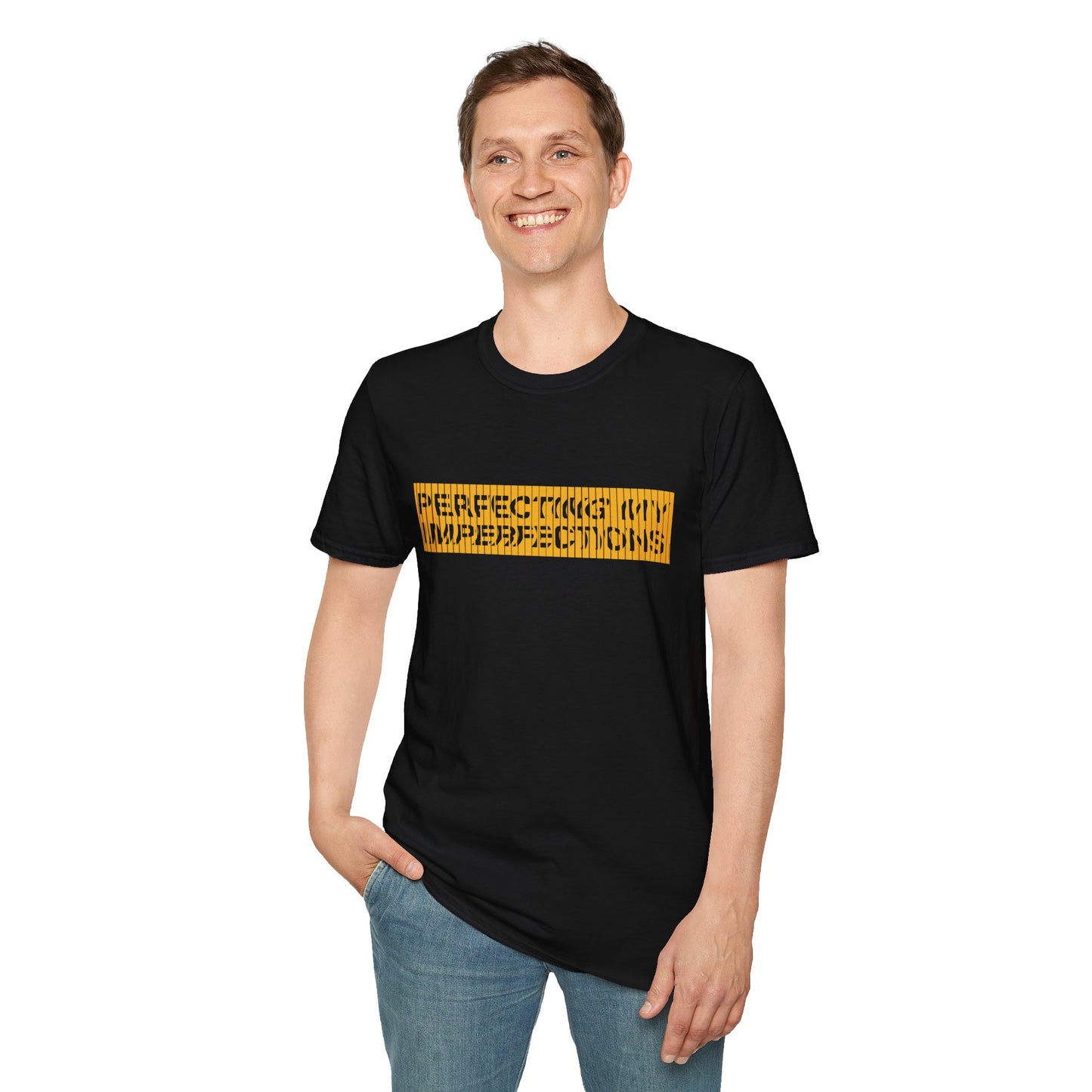 Perfecting My Imperfections Unisex Softstyle T-Shirt