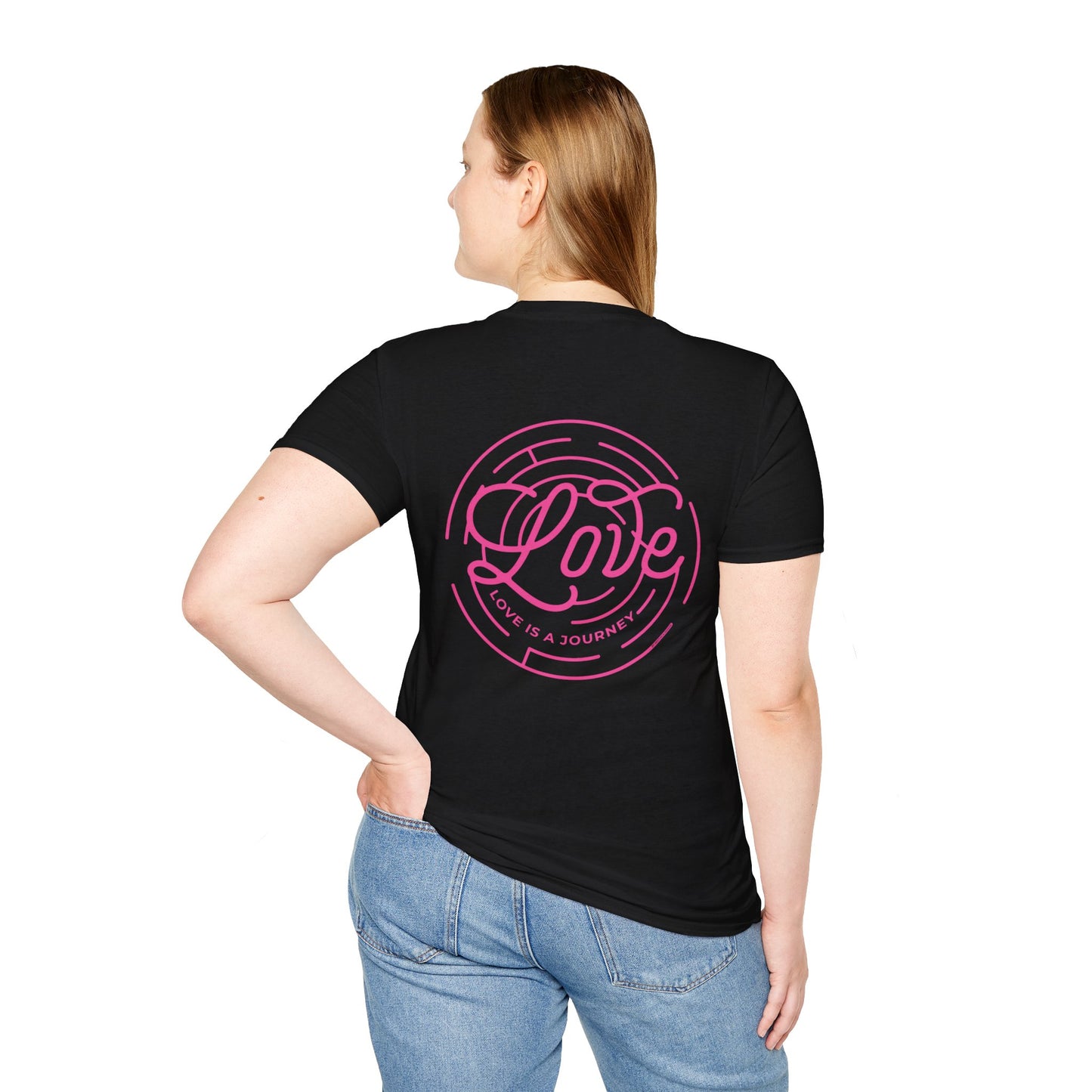Love is A Journey Unisex Softstyle T-Shirt