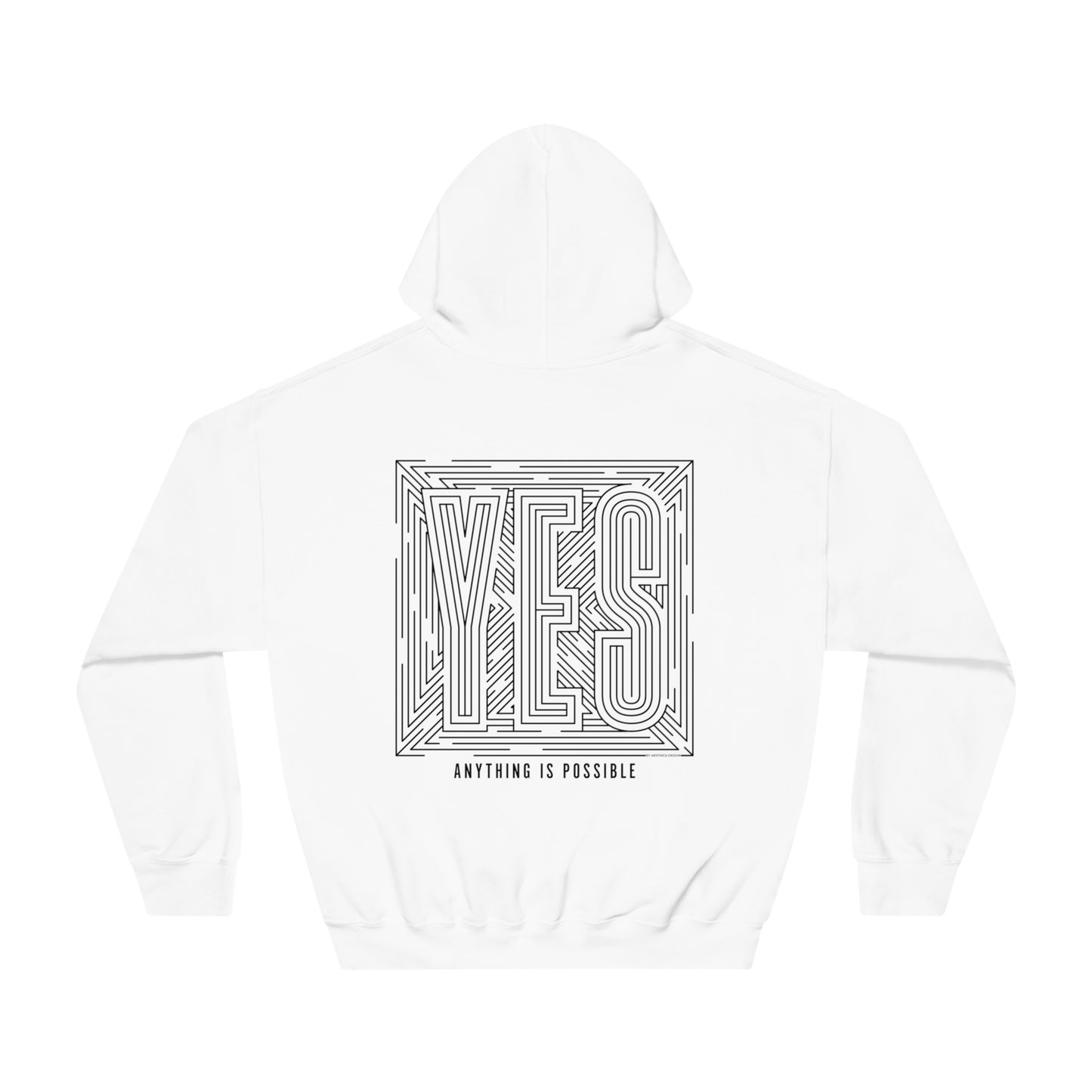 YES, Anything is Possible Graphic Hoodie