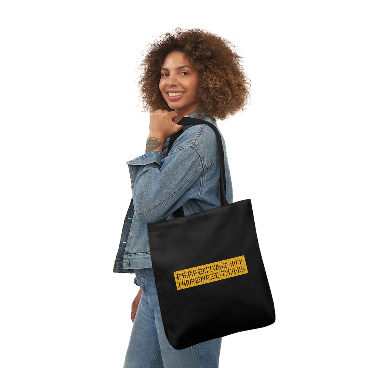 Perfecting My Imperfections Canvas Tote Bag