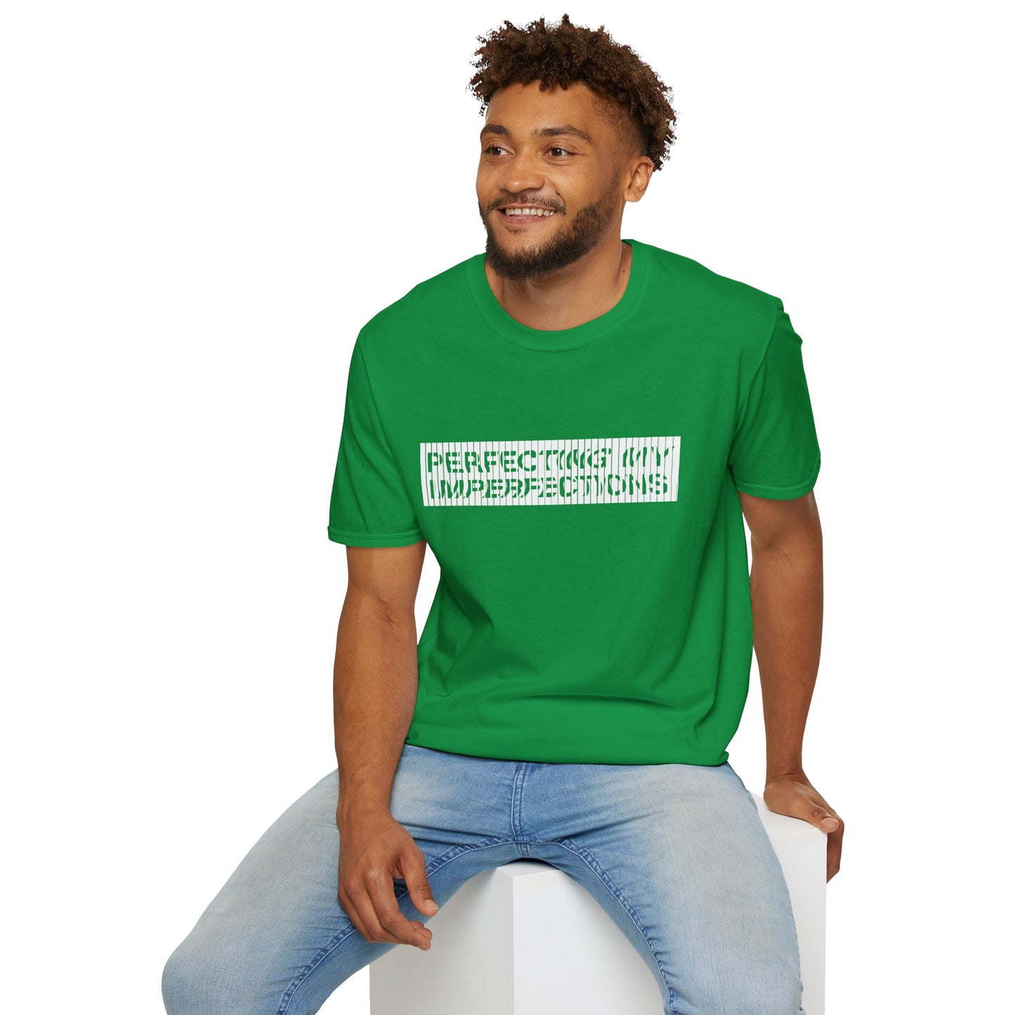 Perfecting My Imperfections Unisex Softstyle T-Shirt