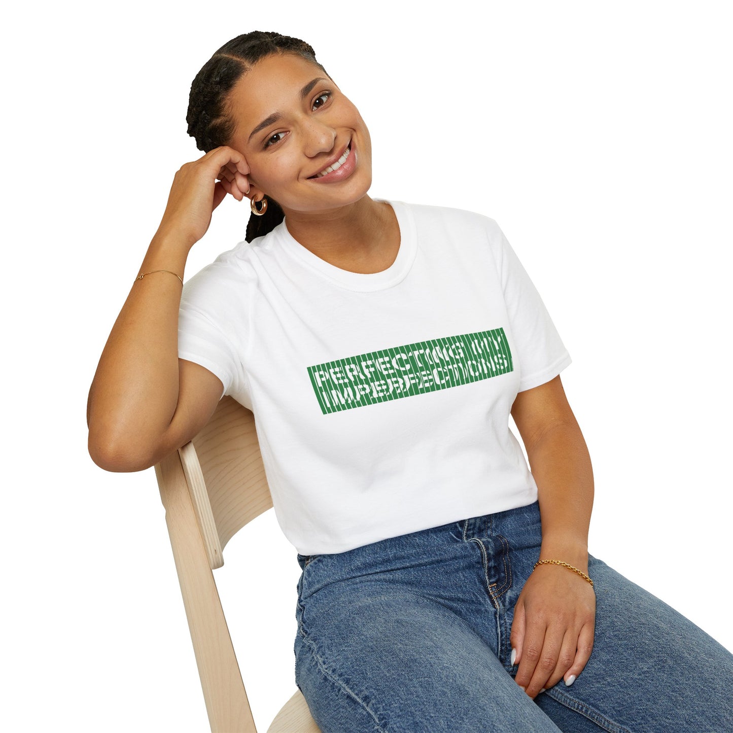 Perfecting My Imperfections Unisex Softstyle T-Shirt