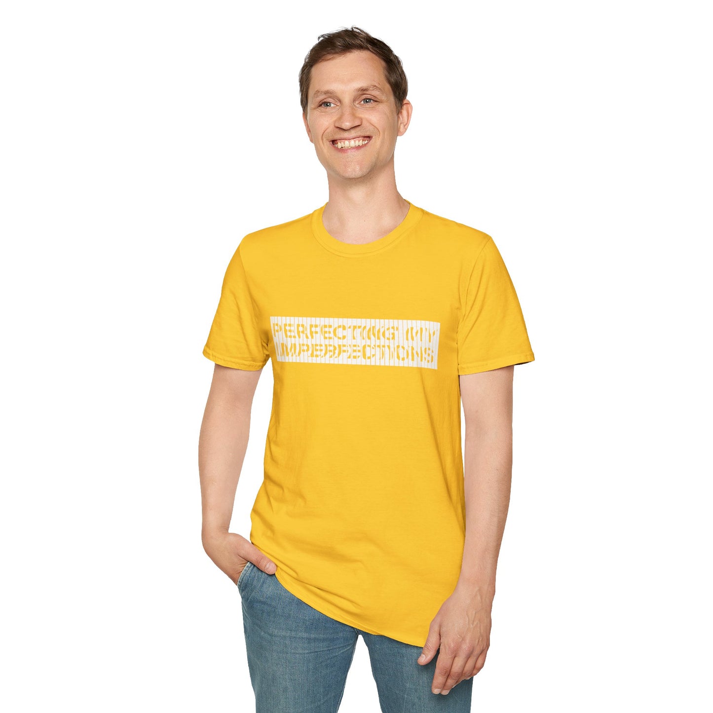 Perfecting My Imperfections Unisex Softstyle T-Shirt