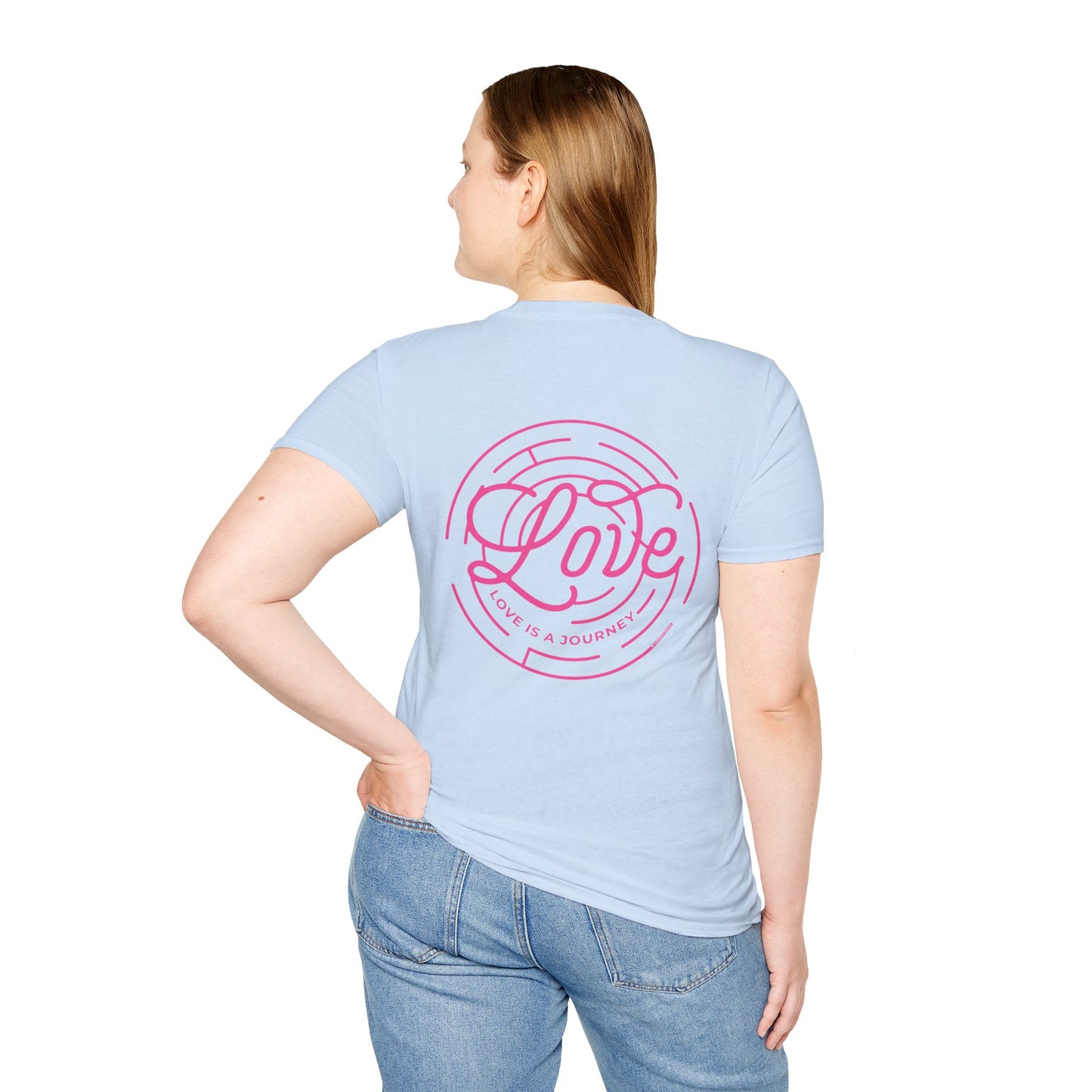Love is A Journey Unisex Softstyle T-Shirt