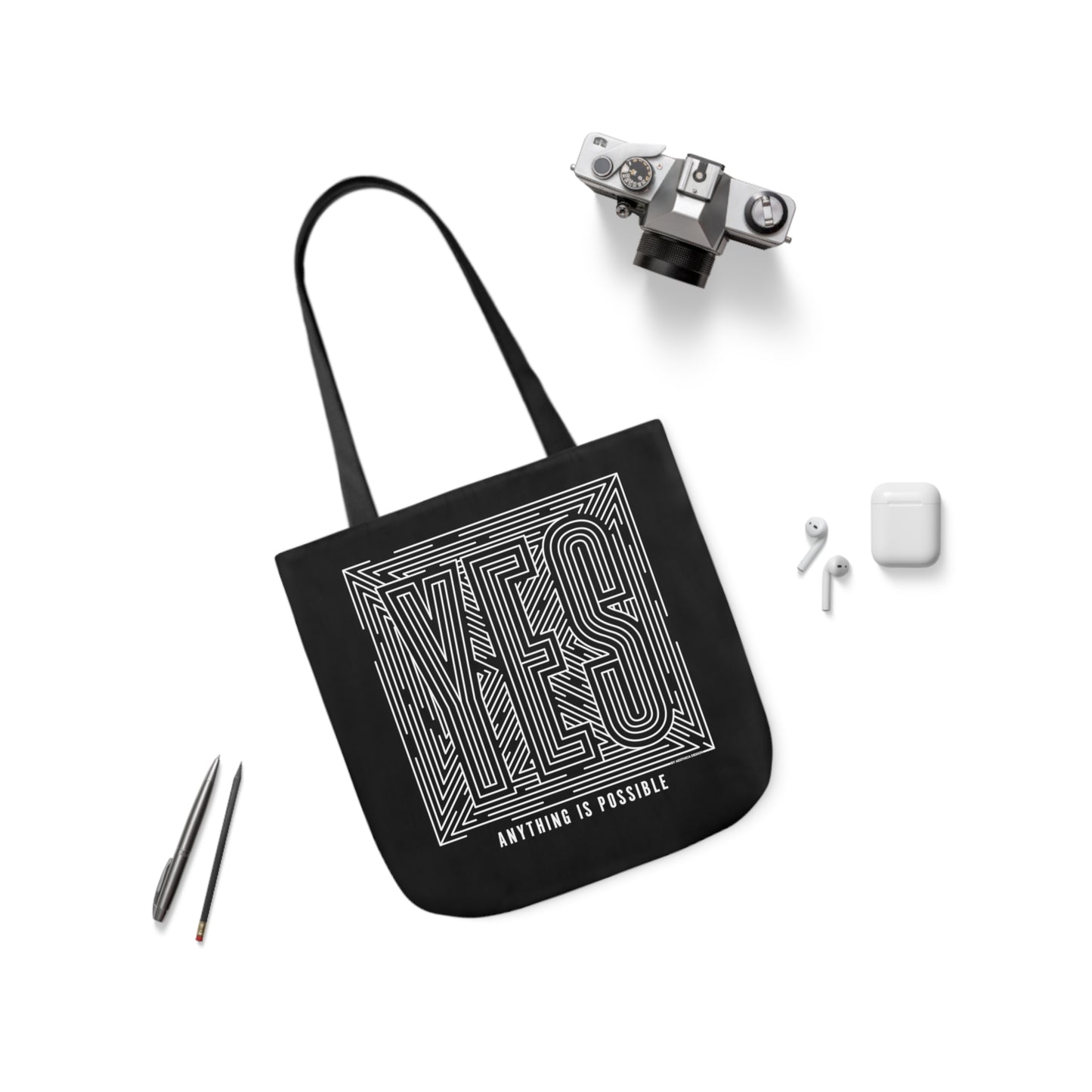 YES, Anything is Possible Canvas Tote Bag
