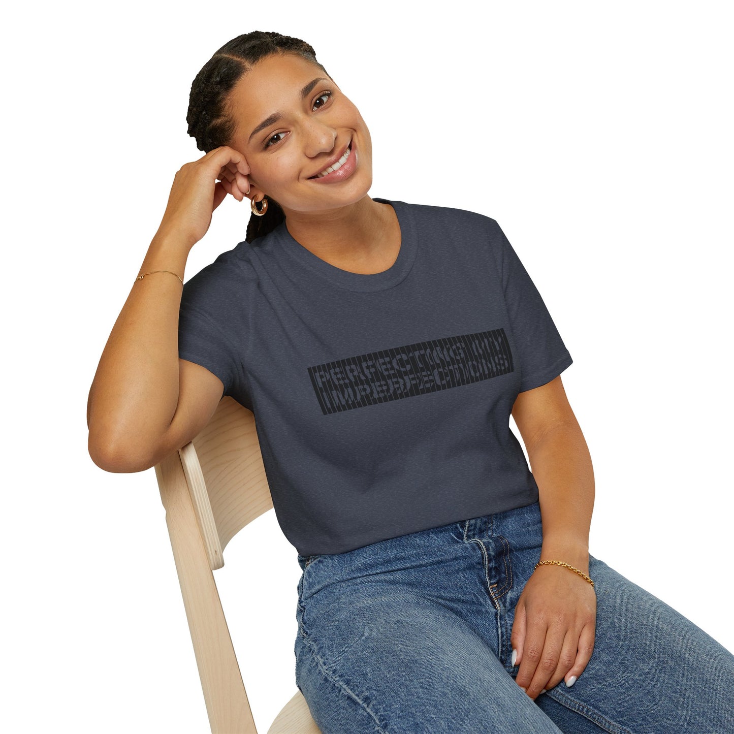 Perfecting My Imperfections Unisex Softstyle T-Shirt