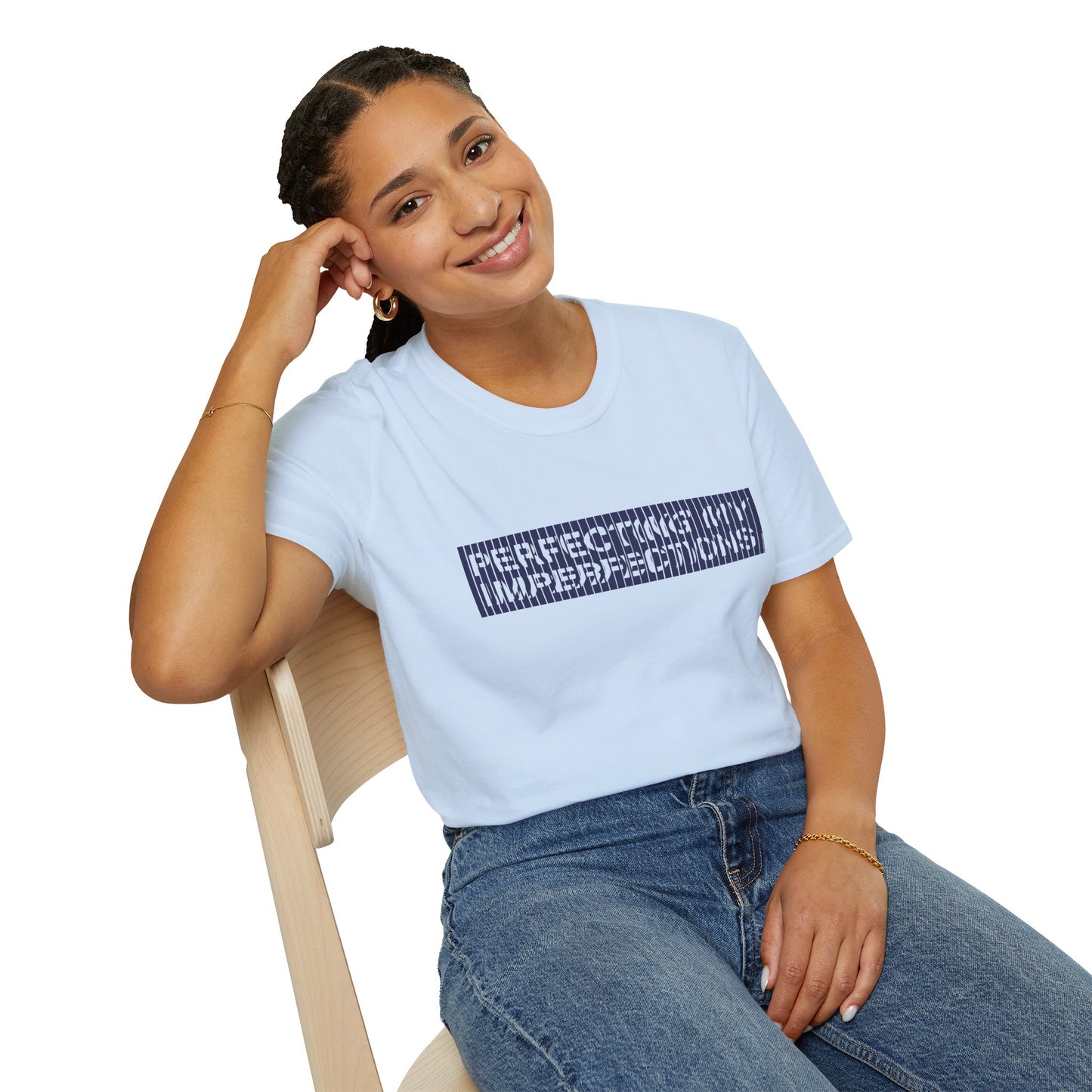 Perfecting My Imperfections Unisex Softstyle T-Shirt