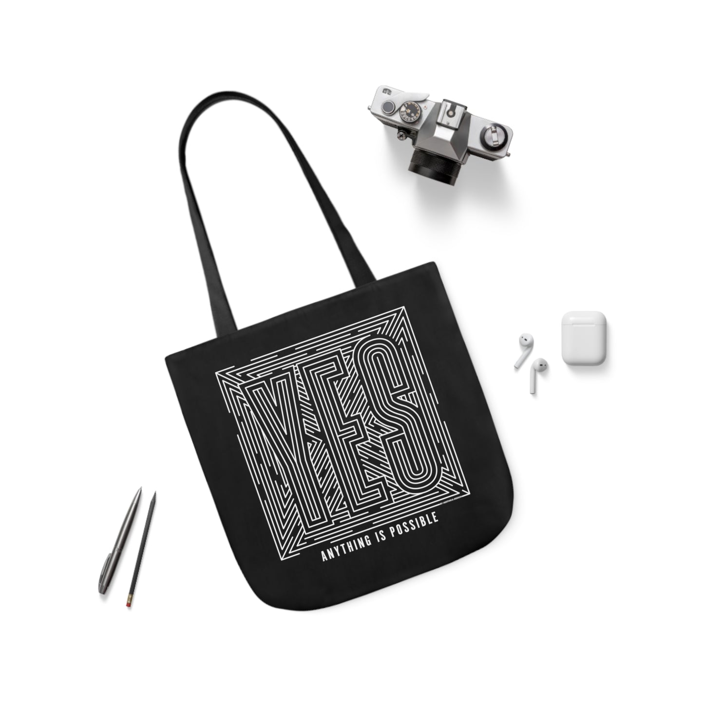 YES, Anything is Possible Canvas Tote Bag