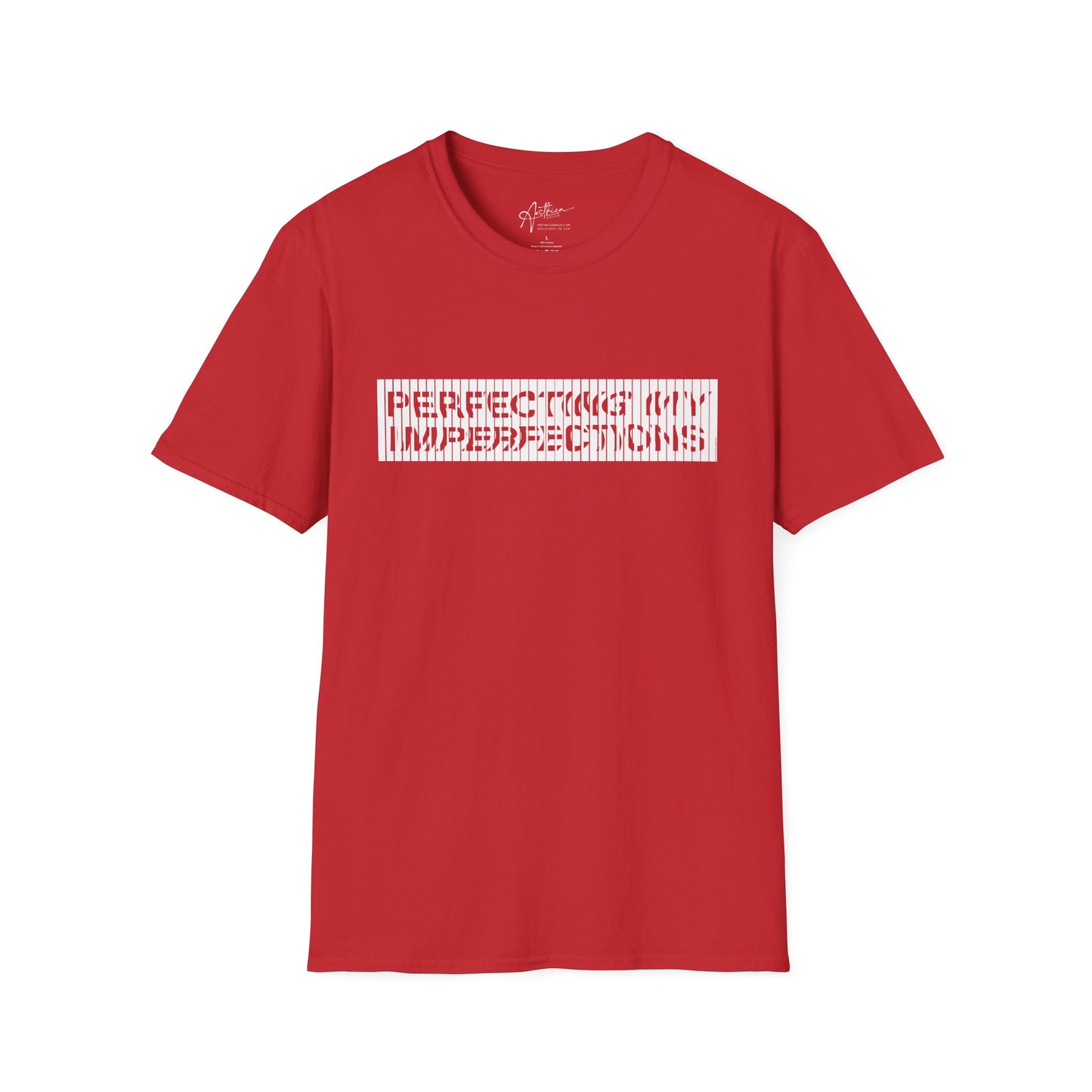 Perfecting My Imperfections Unisex Softstyle T-Shirt