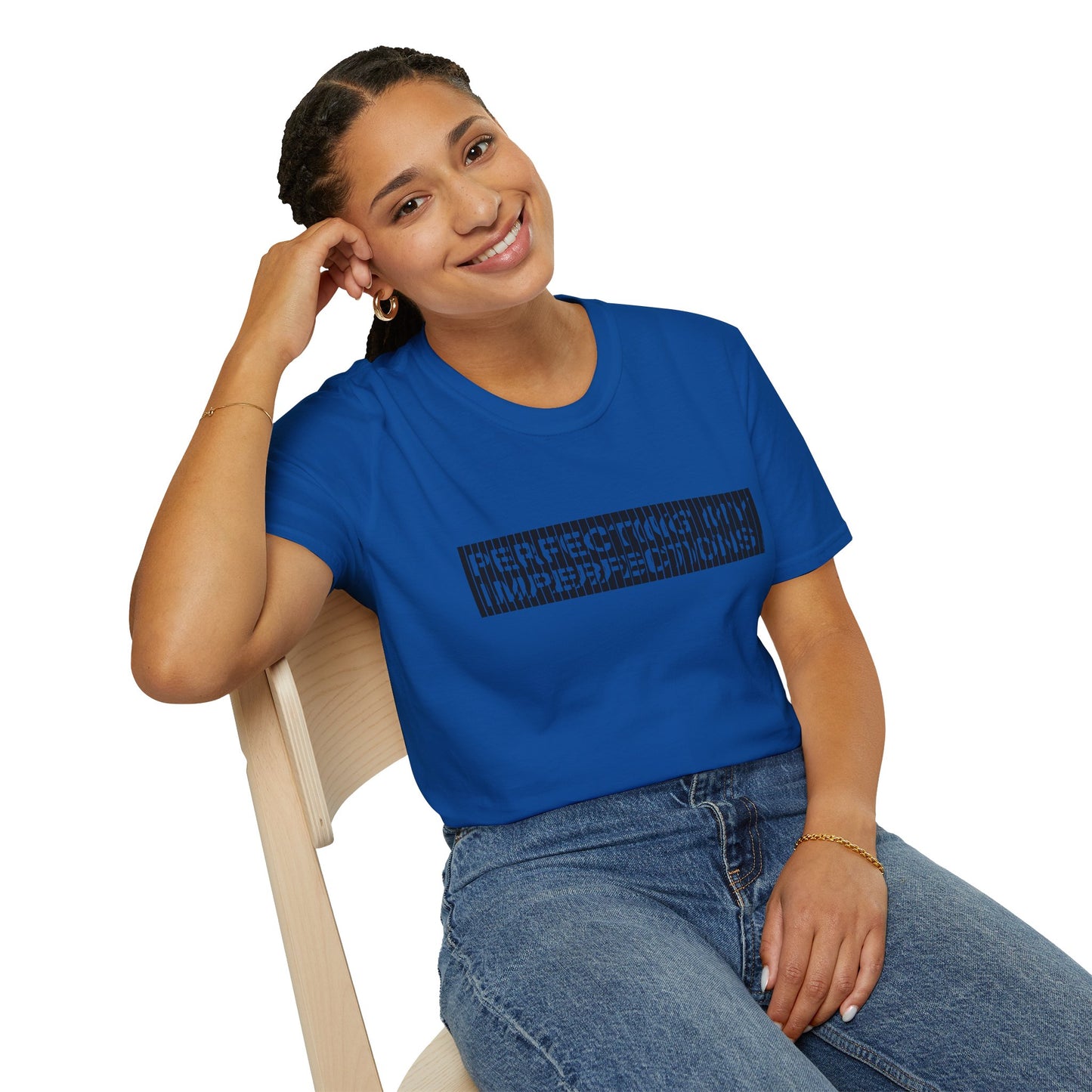 Perfecting My Imperfections Unisex Softstyle T-Shirt