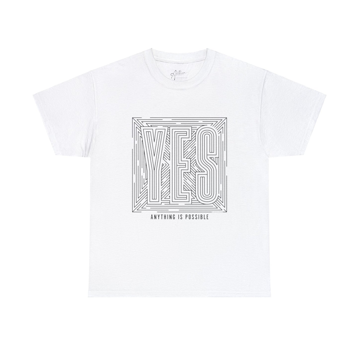 YES, Anything is Possible Unisex Heavy Cotton Tee