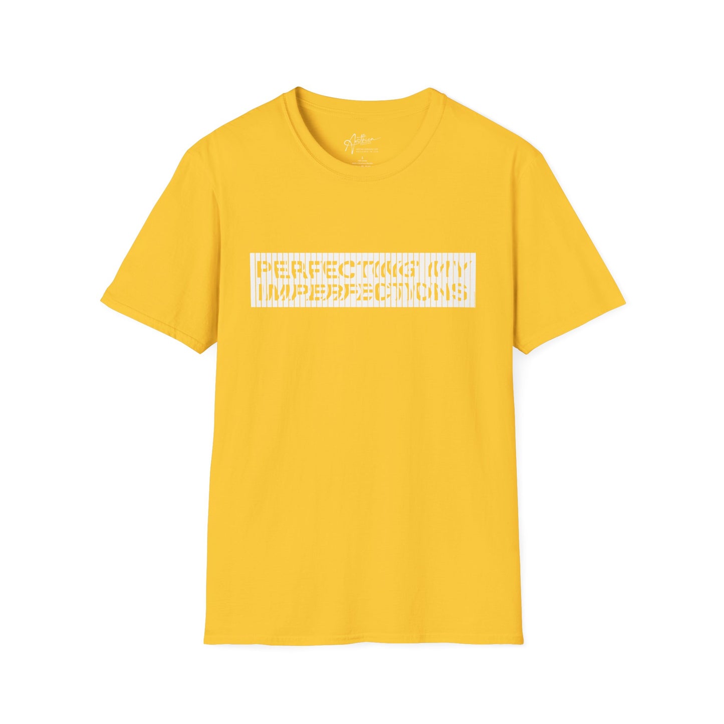 Perfecting My Imperfections Unisex Softstyle T-Shirt