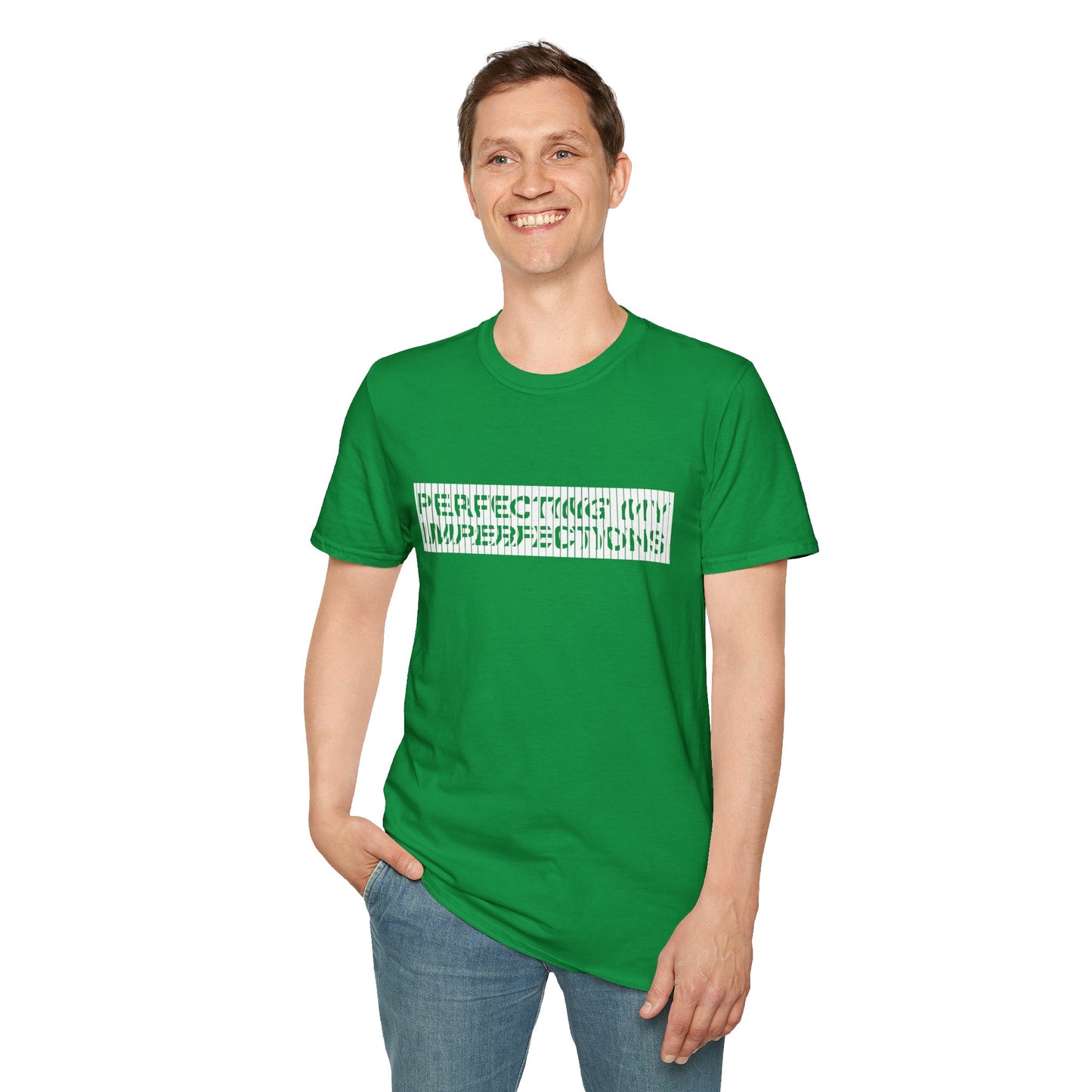 Perfecting My Imperfections Unisex Softstyle T-Shirt