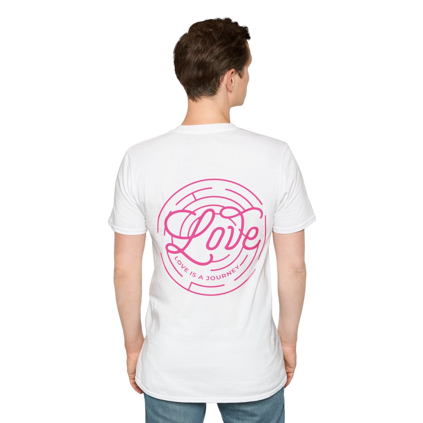 Love is A Journey Unisex Softstyle T-Shirt
