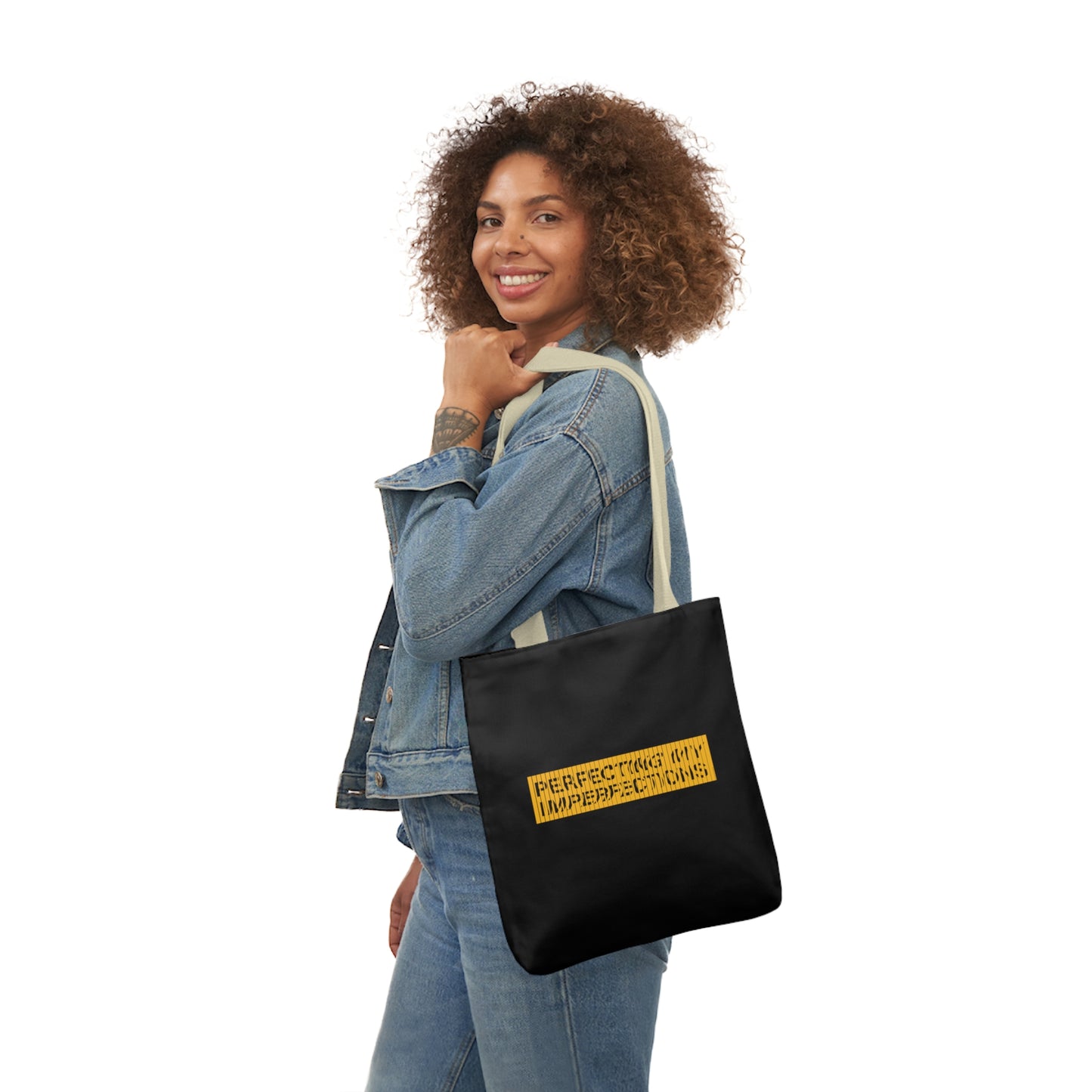 Perfecting My Imperfections Canvas Tote Bag