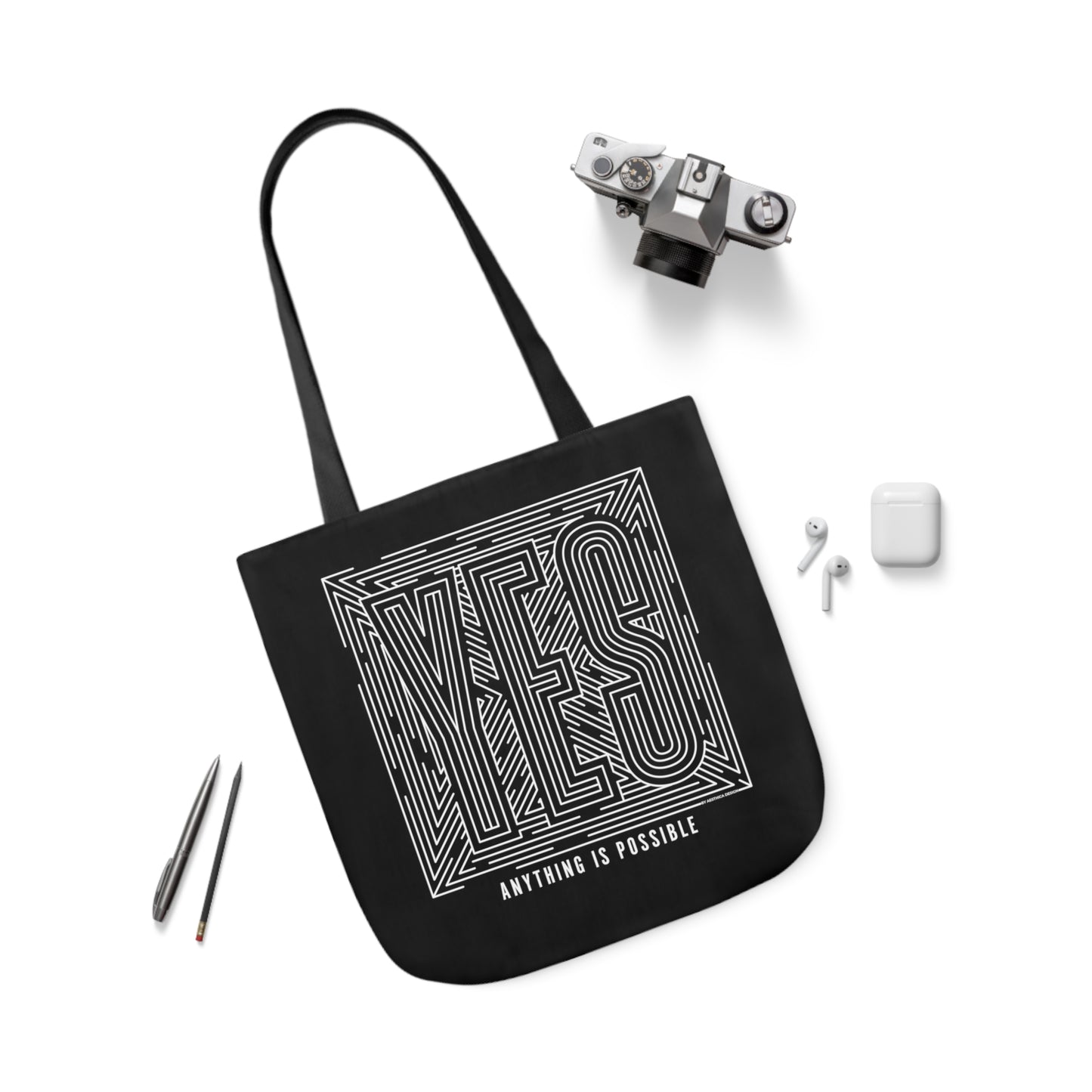 YES, Anything is Possible Canvas Tote Bag