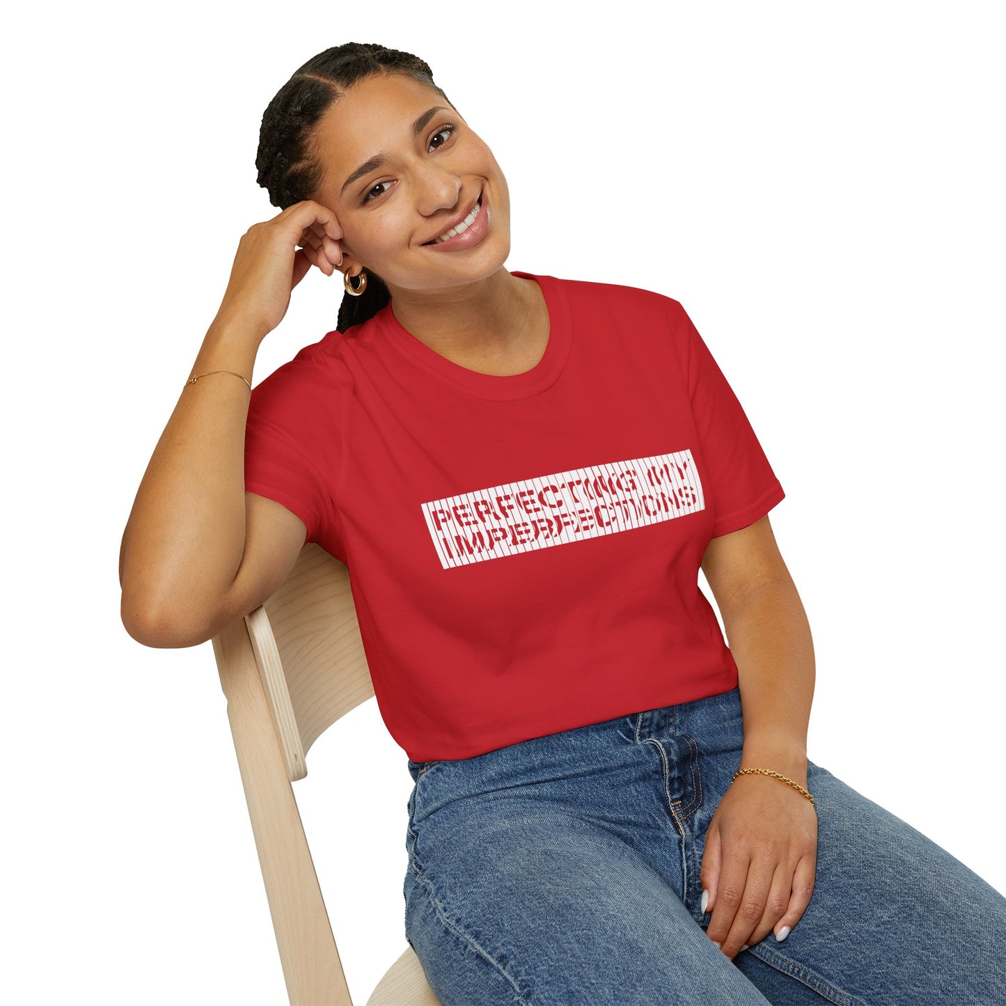 Perfecting My Imperfections Unisex Softstyle T-Shirt