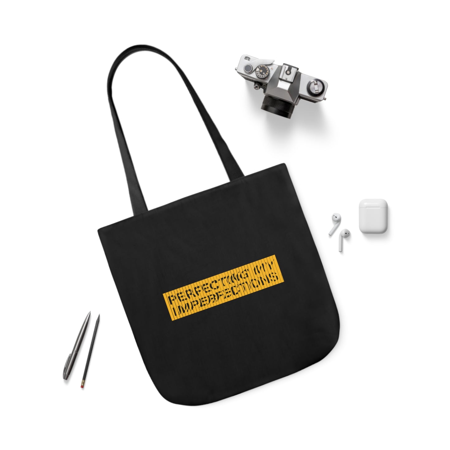 Perfecting My Imperfections Canvas Tote Bag