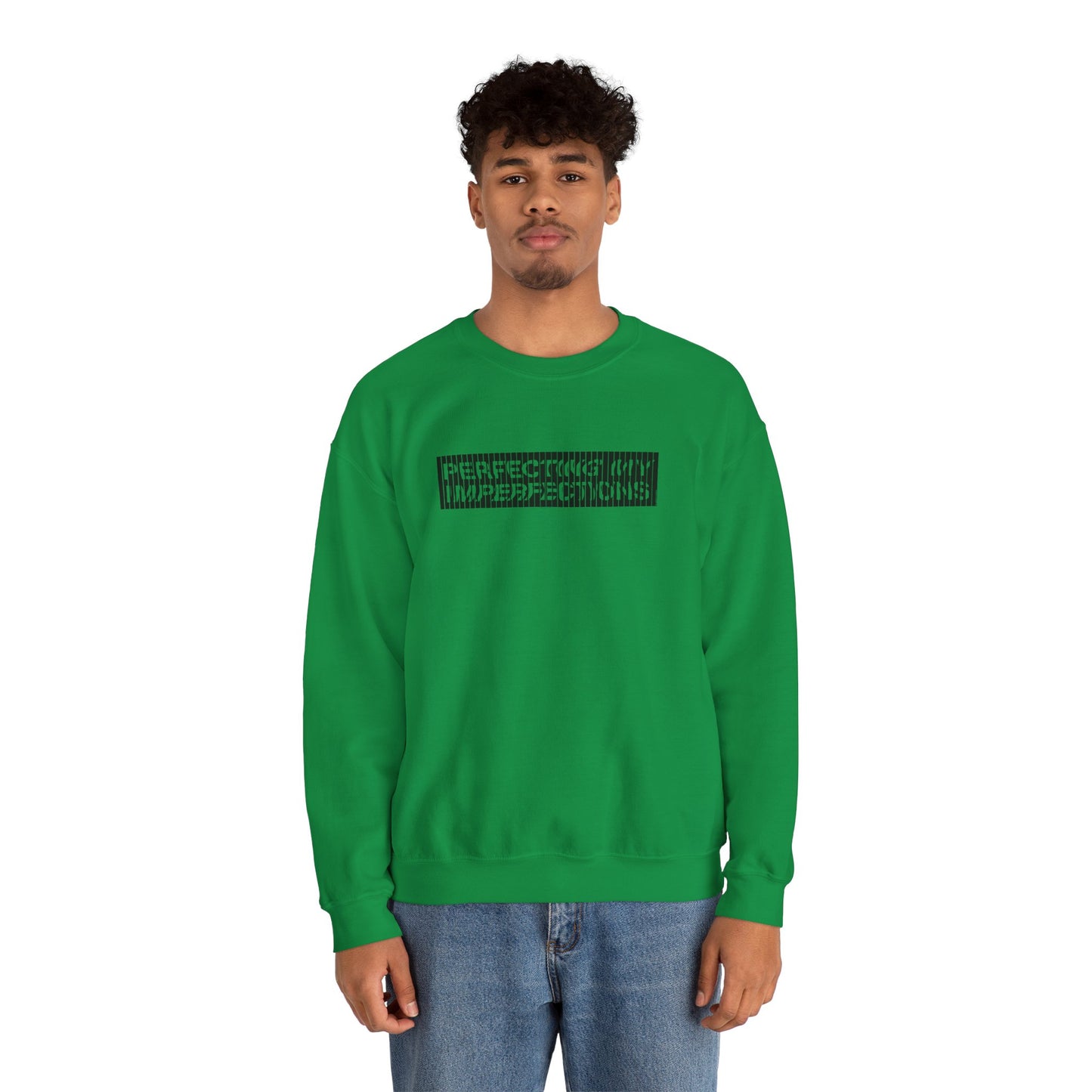 Perfecting My Imperfections Unisex Heavy Blend™ Crewneck Sweatshirt