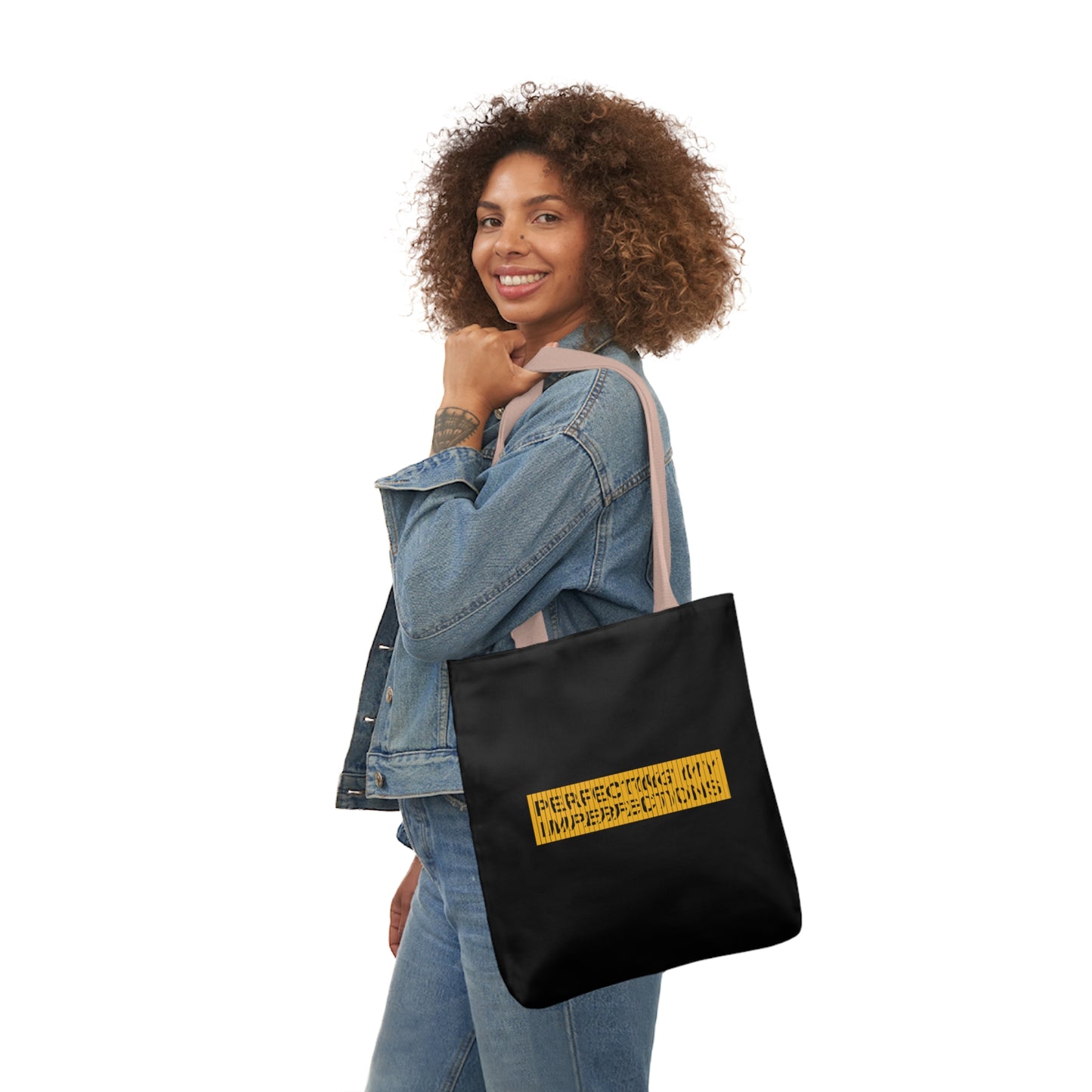 Perfecting My Imperfections Canvas Tote Bag