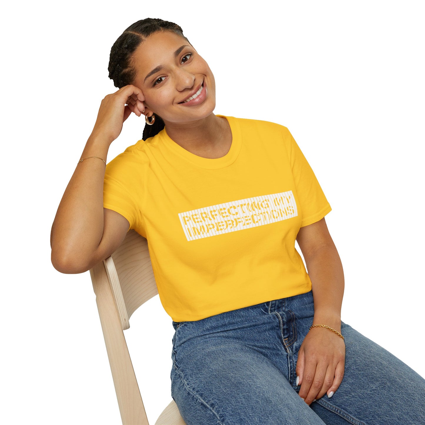 Perfecting My Imperfections Unisex Softstyle T-Shirt